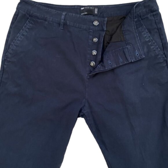 Asos Design Navy Pants W34 - Picture 6 of 6